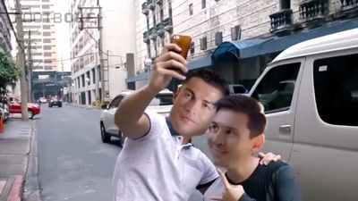 What it would be like if Ronaldo and Messi were best mates (Video)