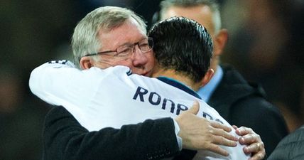 Ronaldo talks about Fergie’s kindness whilst his father was in a coma (Video)