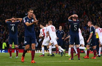 This headline perfectly sums up how Scottish fans feel after Poland draw