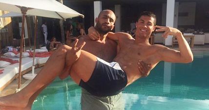 Ronaldo’s over-protective kickboxer friend threatens Moroccan fans to behave (Video)