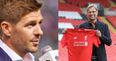 Steven Gerrard has a message of support for Liverpool’s new manager