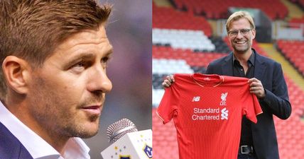 Steven Gerrard has a message of support for Liverpool’s new manager