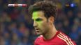 Laser eye surgery for Cesc Fabregas as he misses a pen for Spain (Video)