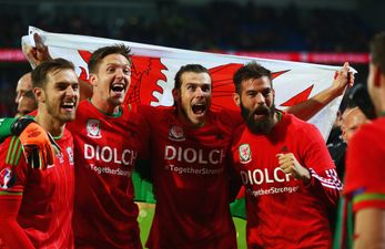 Wales team copy Joe Ledley’s dance moves during Cardiff celebrations…