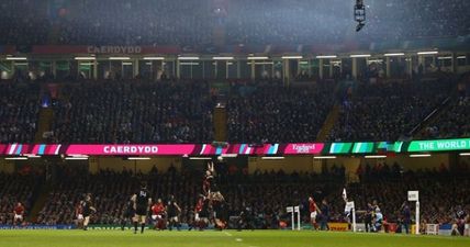 Irish fans took over the New Zealand vs France game by singing ‘The Fields of Athenry’