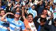 Argentina fans lay down fierce gauntlet to Ireland at Cardiff train station (Video)