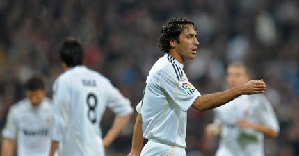 Real Madrid provide touching tribute to club legend Raul as he prepares to retire