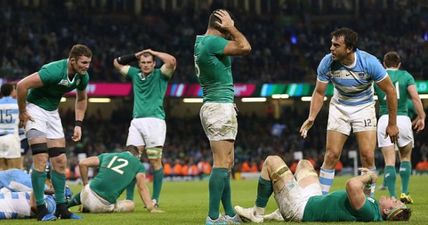 Player Ratings for Ireland after World Cup dreams blown asunder by Argentina