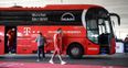 Bayern Munich bus crashes ahead of Arsenal game (Pics)