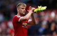 Manchester United fans show support for injured Luke Shaw in Moscow (Pics)