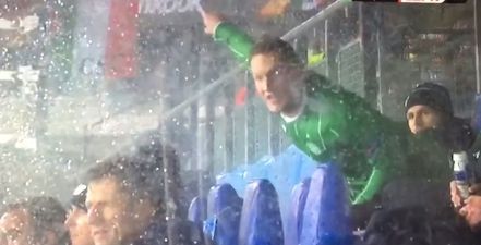 Kris Commons filmed going absolutely apesh*t at Celtic boss after being subbed (Video)