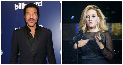 Lionel Richie holds brief telephone conversation with Adele in the most predictable video mashup of the year