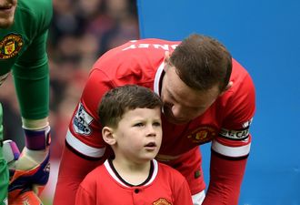 Wayne Rooney’s son appears to have switched footballing allegiances ahead of El Clasico