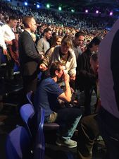 Idiots pelt the octagon with bottles and pint glasses at the end of UFC Dublin (Video)