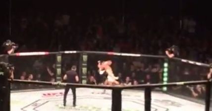 Incredible fan footage of Neil Seery’s neck crushing submission of Jon Delos Reyes (Video)