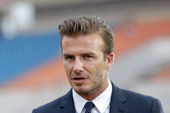 This UK magazine wrote a really weird, pervy article about David Beckham’s 16-year-old son