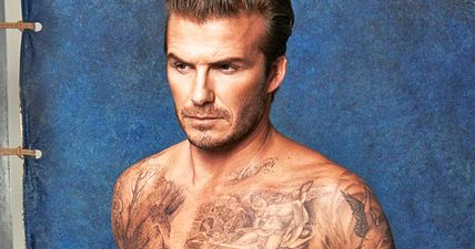 David Beckham lets his children design his new tattoos (Pics)