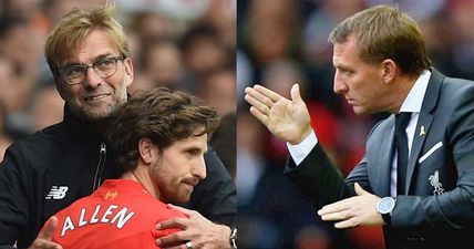 Rodgers gets jealous of Klopp embracing Allen in hilarious parody (Video)