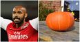 Man carves image of Thierry Henry into a pumpkin (Pic)