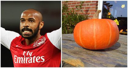 Man carves image of Thierry Henry into a pumpkin (Pic)