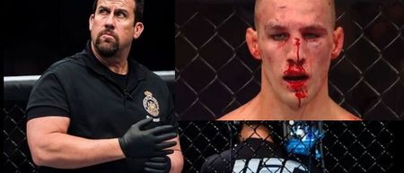 UFC ref ‘Big’ John McCarthy explains what it was like refereeing the fight of the year (Video)