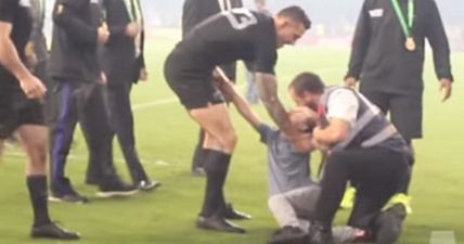 The moment a child was tackled – before having his day made by Sonny Bill Williams (Video)