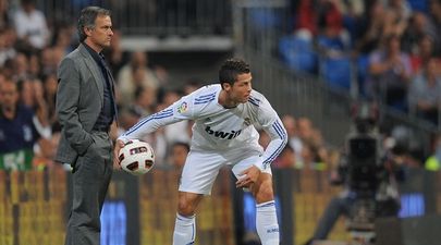 Cristiano Ronaldo once had to be held back from hitting Jose Mourinho at Real Madrid