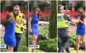 Australian woman pushes police officer into a bush…then is surprised when she’s arrested (Video)