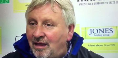 Yeovil Town manager’s honest pre-game interview is the stuff of f**king legend (Video)