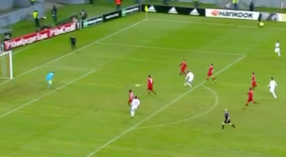 Jordon Ibe scores a lovely goal against Rubin Kazan (Video)