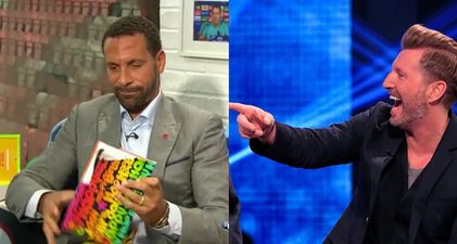 We doubt Rio Ferdinand will have any use for his birthday gift from Robbie Savage