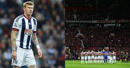 James McClean was booed at Old Trafford for choosing not to wear a poppy…