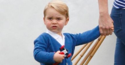 Someone made a life-sized Prince George cake and it’s the creepiest thing you’ll see all week (Pic)