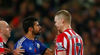 Ryan Shawcross amusingly responds to Diego Costa’s claim that he smells