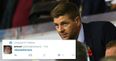 Liverpool’s defeat to Crystal Palace bizarrely blamed on Steven Gerrard’s presence at Anfield