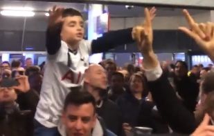 The internet loves this little terrace legend leading the Spurs chants (Video)