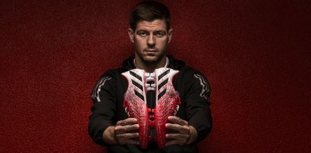 Steven Gerrard’s Anfield farewell boots raise a fortune to help refugee crisis