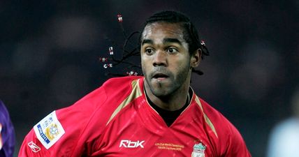 Liverpool cult hero Florent Sinama Pongolle is back in the UK