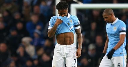 Raheem Sterling gets predictable abuse from Liverpool fans at the Etihad