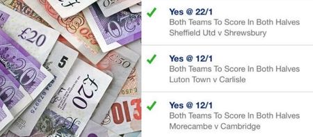 This may well be the greatest betting cash out of all time