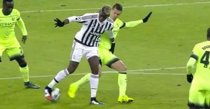 Paul Pogba makes fools out of his Man City markers with sublime piece of skill (Video)