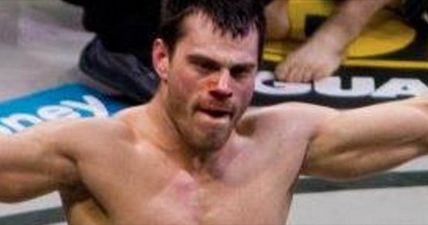 Canadian MMA fighter’s eyebrow was turned into one gruesome wound (Pic)