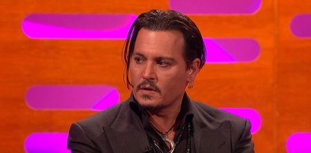 Johnny Depp got particularly emotional on The Graham Norton Show (Video)