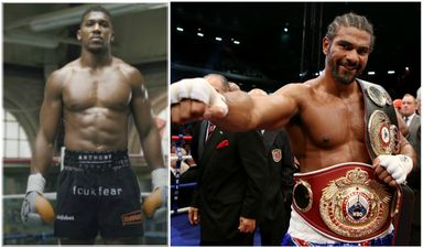 David Haye reckons he would knock out rising star Anthony Joshua (Video)