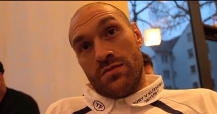 “A woman’s best place is in the kitchen and on her back” – Tyson Fury at it again