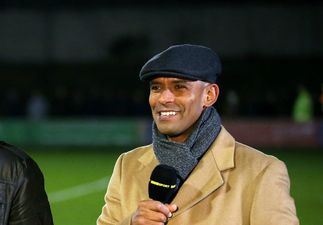 Twitter takes the p*ss out of Trevor Sinclair’s outfit at Salford Vs. Hartlepool