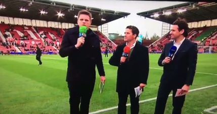 Jake Humphrey absolutely burns Michael Owen for his forgettable time at Stoke (Video)