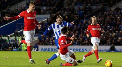 Man United outcast James Wilson scores superb solo goal for Brighton (Video)