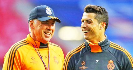 Ancelotti hints he is prepared to wait for the Man United job to become available