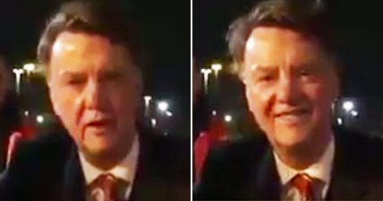 Louis van Gaal tells fans that Man United shall be champions (Video)